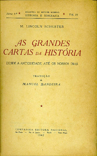 AS GRANDES CARTAS DA HISTÓRIA