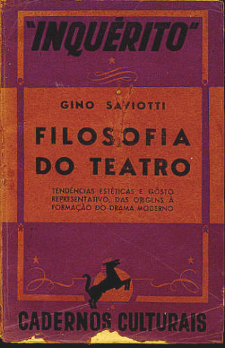 FILOSOFIA DO TEATRO