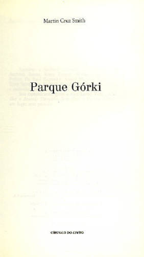 PARQUE GORKI