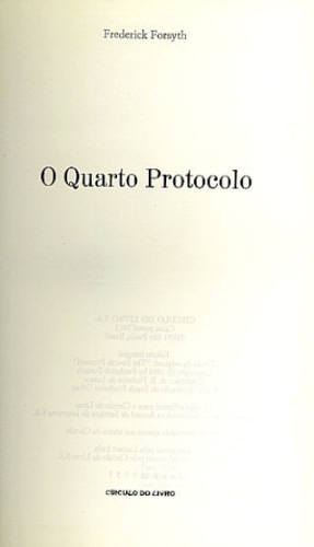 O QUARTO PROTOCOLO