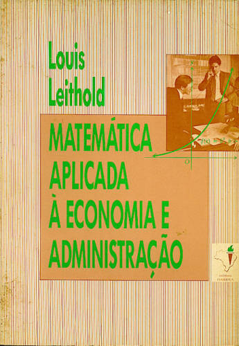 MATEMÁTICA APLICADA À ECONOMIA E ADMINISTRAÇÃO