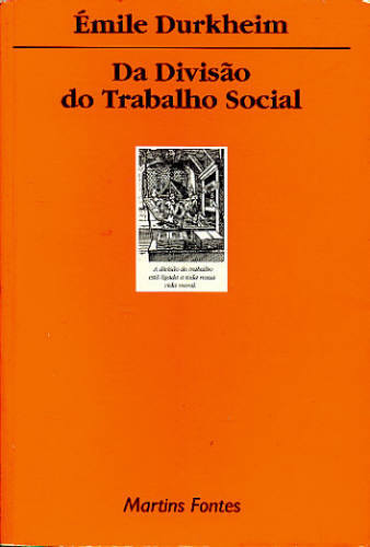 DA DIVISÃO DO TRABALHO SOCIAL