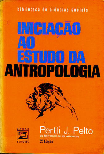 INICIAÇÃO AO ESTUDO DA ANTROPOLOGIA