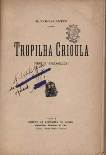 TROPILHA CRIOULA - GADO CHUCRO