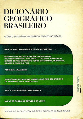 DICIONÁRIO GEOGRÁFICO BRASILEIRO