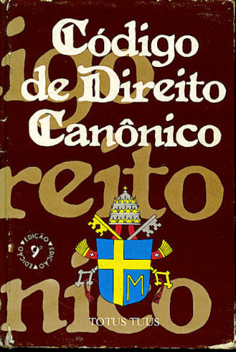 CÓDIGO DE DIREITO CANÔNICO