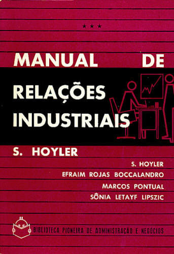 MANUAL DE RELAÇÕES INDUSTRIAIS (VOLUME Nº 3)