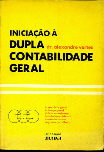 INICIAÇÃO À DUPLA CONTABILIDADE GERAL