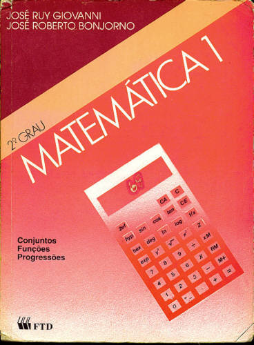 MATEMÁTICA 2º GRAU (VOLUME 1)