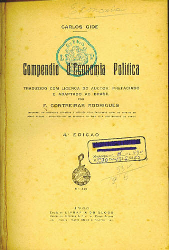 COMPÊNDIO DE ECONOMIA POLÍTICA
