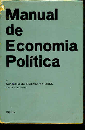 MANUAL DE ECONOMIA POLÍTICA