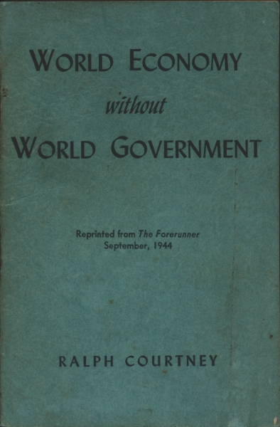 World Economy Without World Government