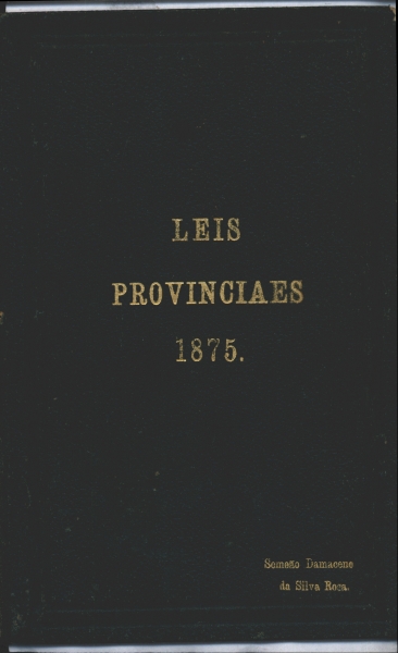 Leis Provinciaes