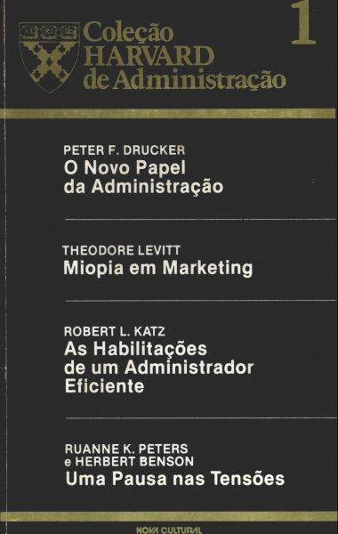 Coleção Harvard de Administração - N° 1
