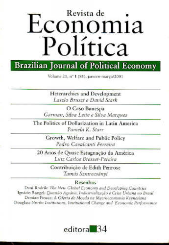 REVISTA DE ECONOMIA POLÍTICA