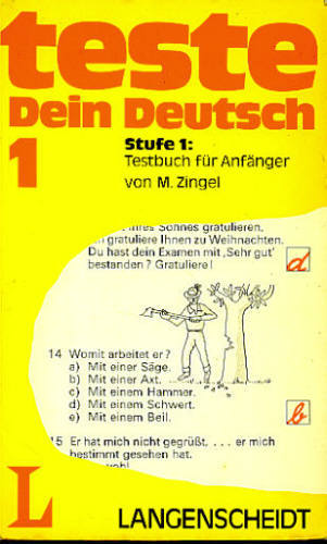 TESTE DEIN DEUTSCH - STUFE 1