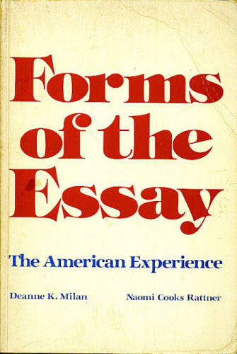 FORMS OF THE ESSAY
