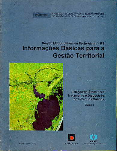 INFORMAÇÕES BÁSICAS PARA A GESTÃO TERRITORIAL