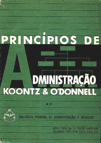 PRINCÍPIOS DE ADMINISTRAÇÃO (OBRA EM 2 VOLUMES)