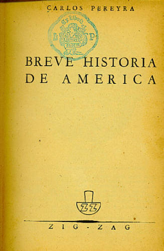 BREVE HISTÓRIA DE AMÉRICA
