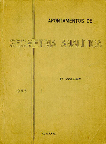 APONTAMENTOS DE GEOMETRIA ANALÍTICA - 2º VOLUME