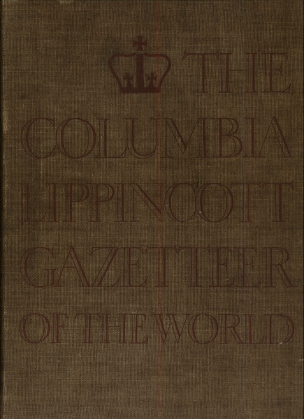 The Columbia Lippincott Gazetteer of The World