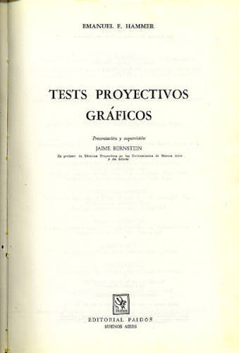 TESTS PROYECTIVOS GRÁFICOS