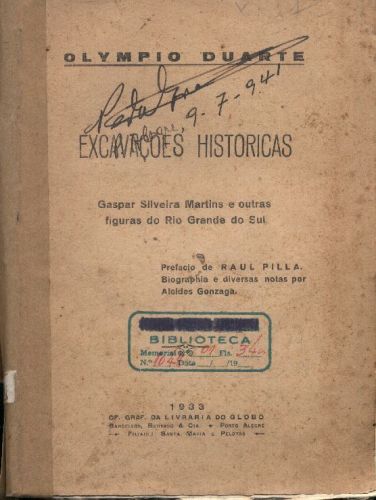 Excavações Historicas - Autografado