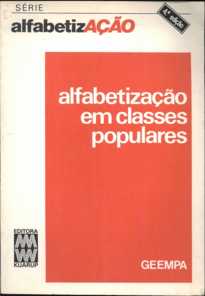 Alfabetizaçao em Classes Populares