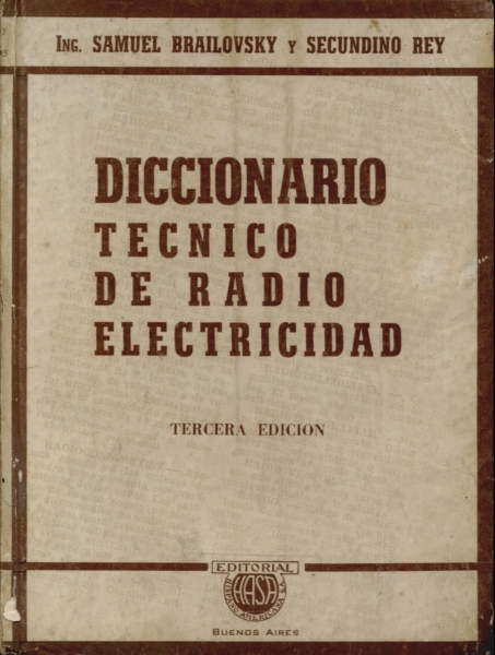 Diccionario Tecnico de Radio Electricidad