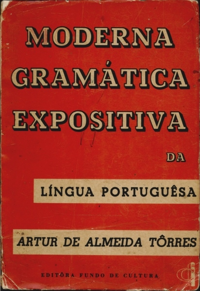Moderna Gramatica Expositiva da Lingua Portuguesa