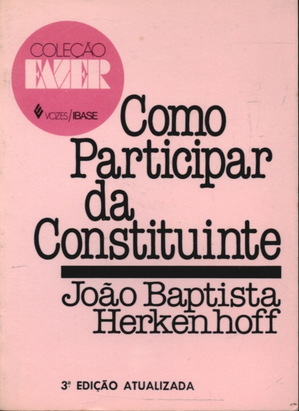 Como Participar da Constituinte