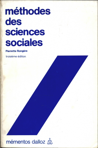 Méthodes Des Sciences Sociales