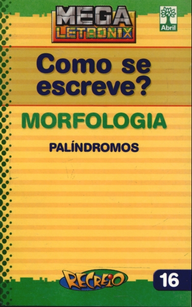 Morfologia - Palindromos