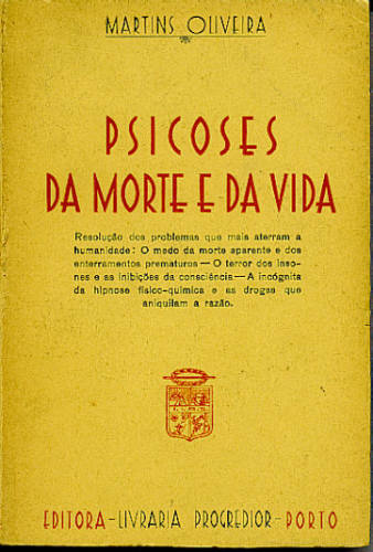 PSICOSES DA MORTE E DA VIDA