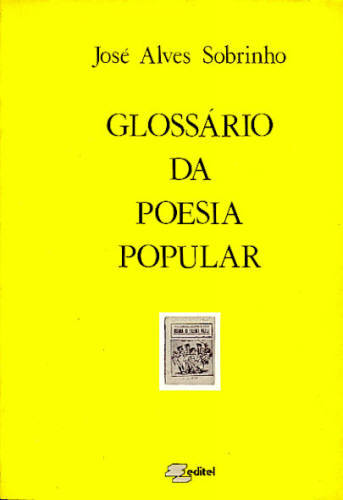 GLOSSÁRIO DA POESIA POPULAR - Autografado