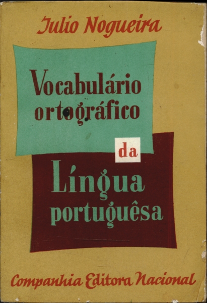 Vocabulario Ortografico da Lingua Portuguesa - 1958