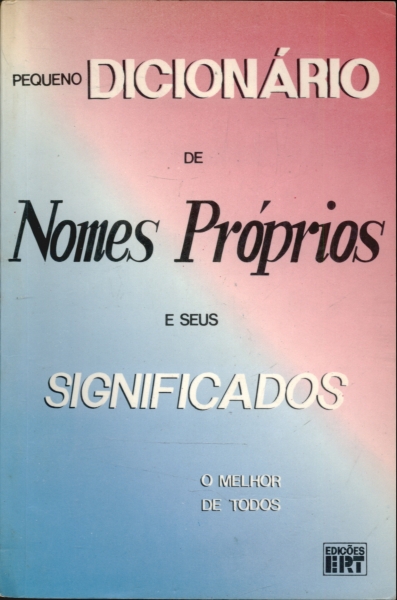 Dicionário de Nomes