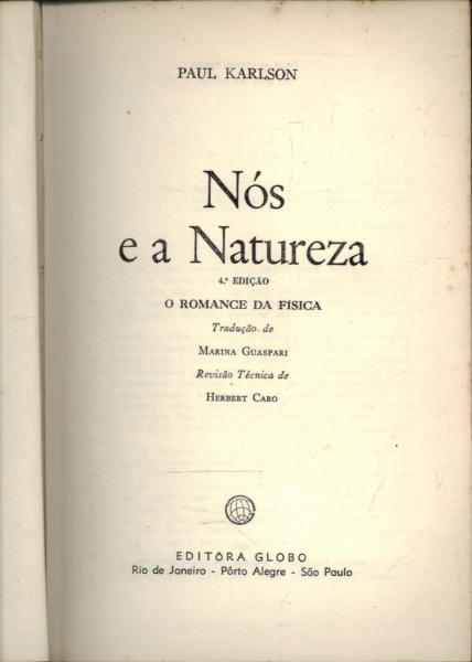 Nós e a Natureza