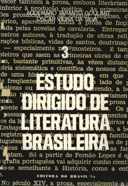 Estudo Dirigido de Literatura Brasileira Vol 3