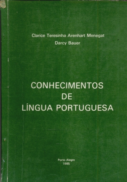 Conhecimentos de Língua Portuguesa