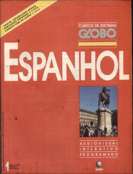 Fascículo do Curso de Idiomas Globo: Espanhol
