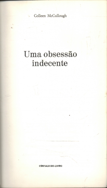 Uma Obsessão Indecente