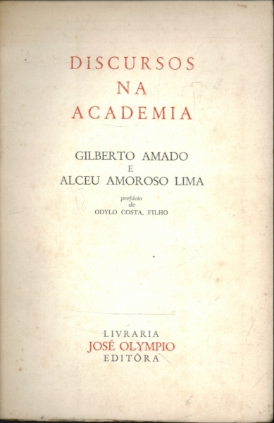 Discursos na Academia