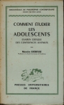 Comment Étudier Les Adolescents