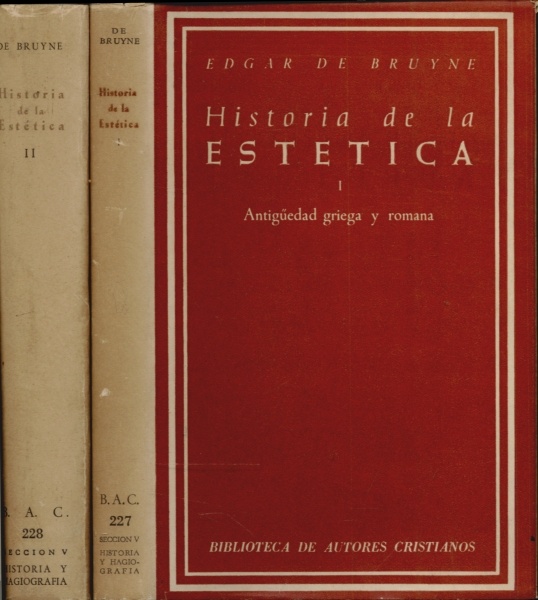 Historia de la Estetica (Em 2 volumes)