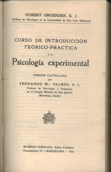 Psicología Experimental