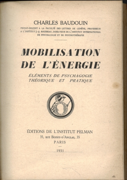 Mobilisation de L'énergie