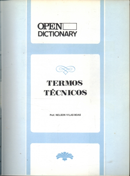 Open Dictionary: Termos Técnicos