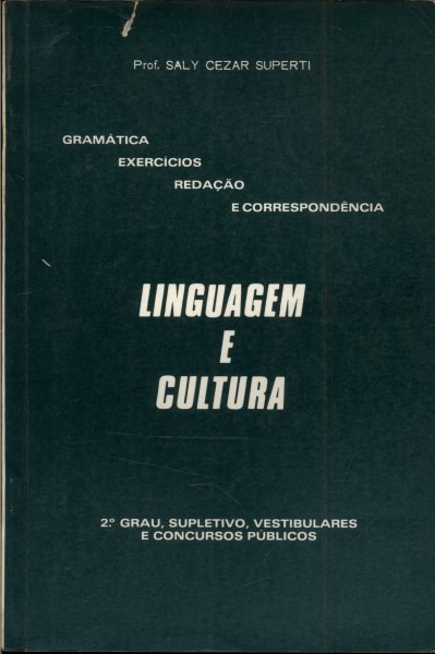 Linguagem e Cultura